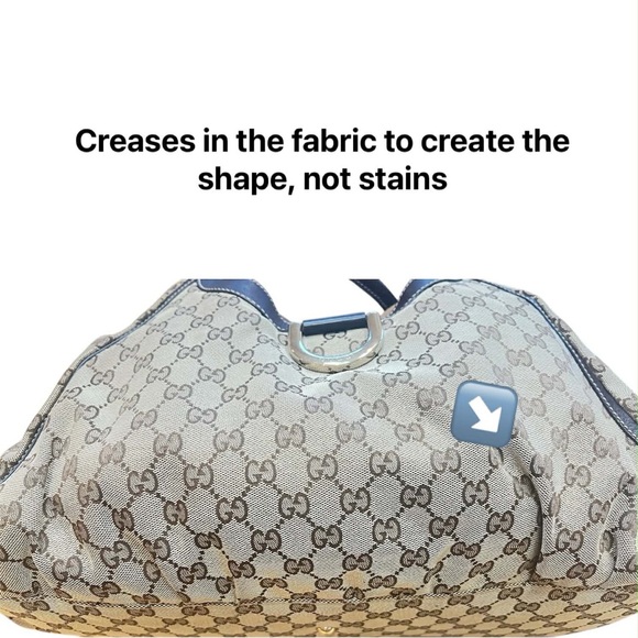 Authentic GUCCI Abbey D-Ring Large Hobo Bag
GG Monogram 189835 and Gucci Dustbag - Picture 17 of 17